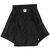Interior of black Nike windbreaker jacket showing lining and neck label