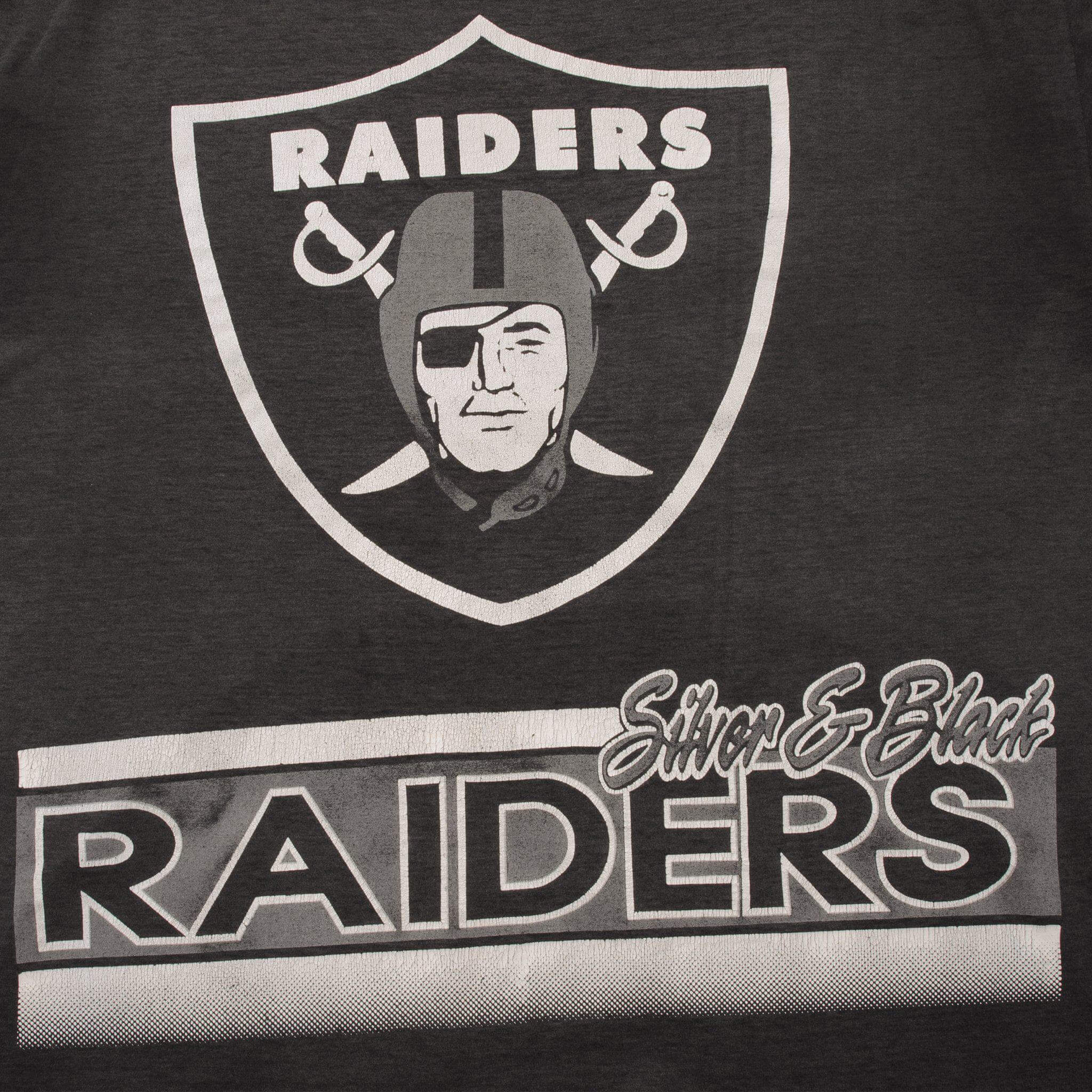 VINTAGE NFL LOS ANGELES RAIDERS TEE SHIRT SIZE XL