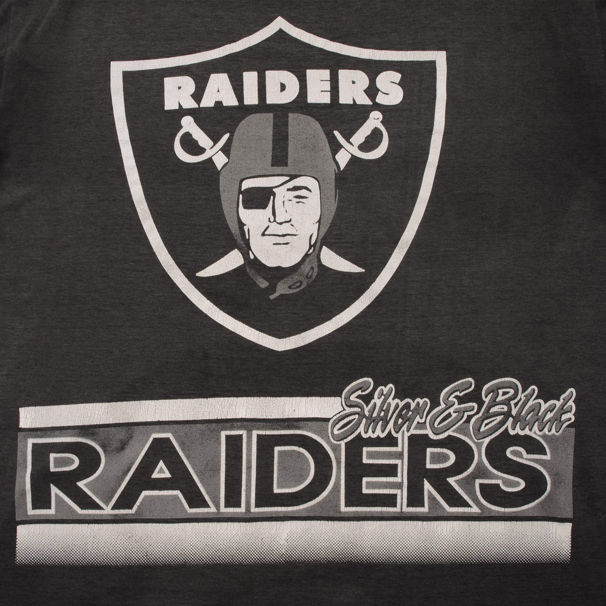 VINTAGE NFL LOS ANGELES RAIDERS TEE SHIRT SIZE XL