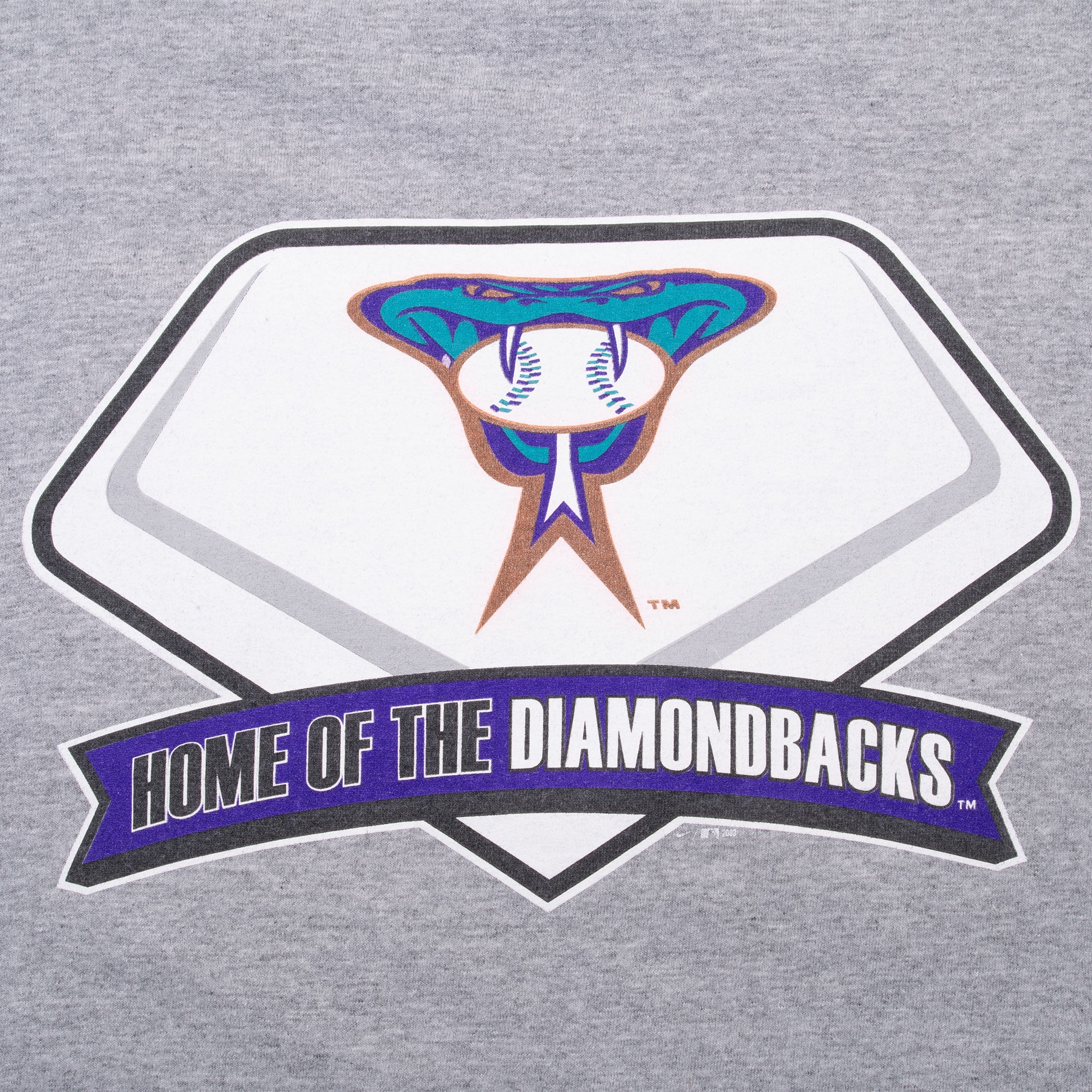 Vintage Nike Center Swoosh Mlb Arizona Diamondbacks Tee Shirt 2000S Size Medium