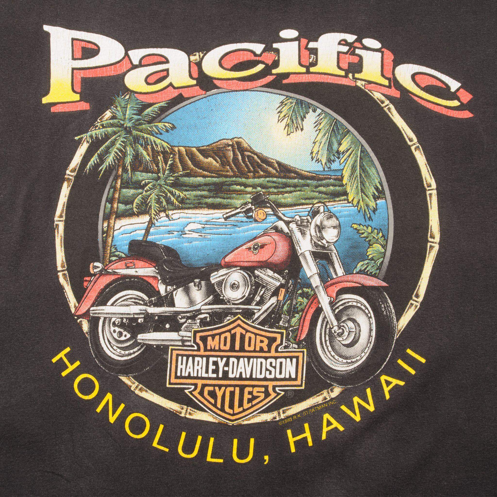 VINTAGE HARLEY DAVIDSON TEE SHIRT 1995 SIZE XL MADE IN USA