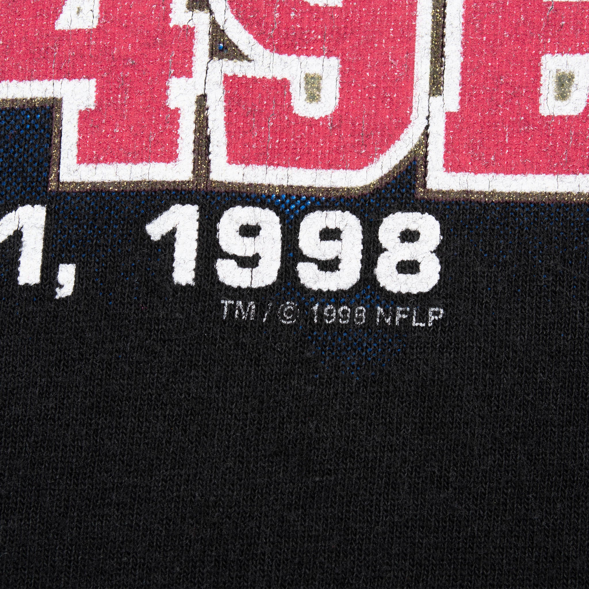 Vintage Nfl Green Bay Packers Vs San Francisco 49Ers Nfc Championship Final 1998 Tee Shirt Size Large