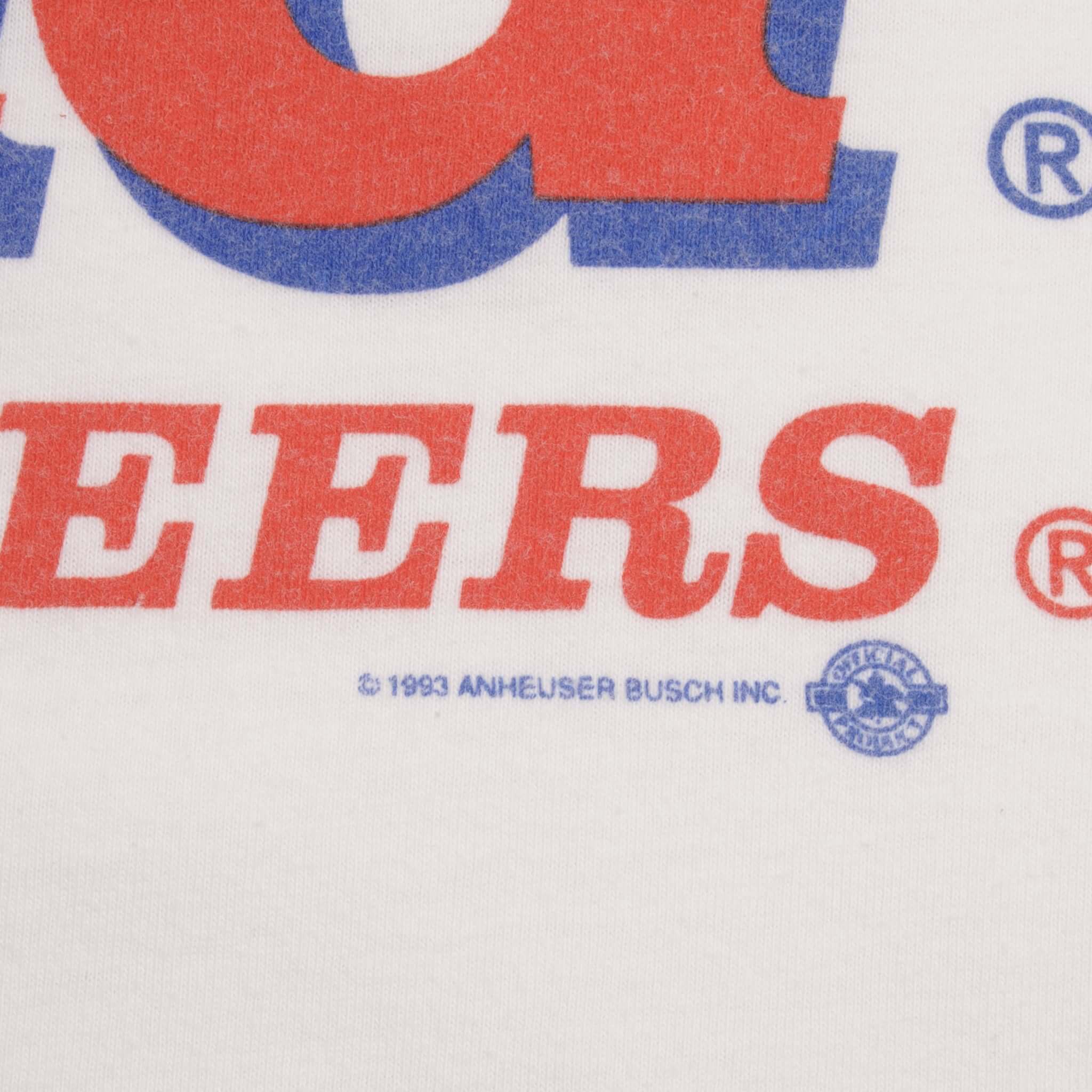 Vintage Budweiser King Of Beers Tee Shirt 1993 Size XL