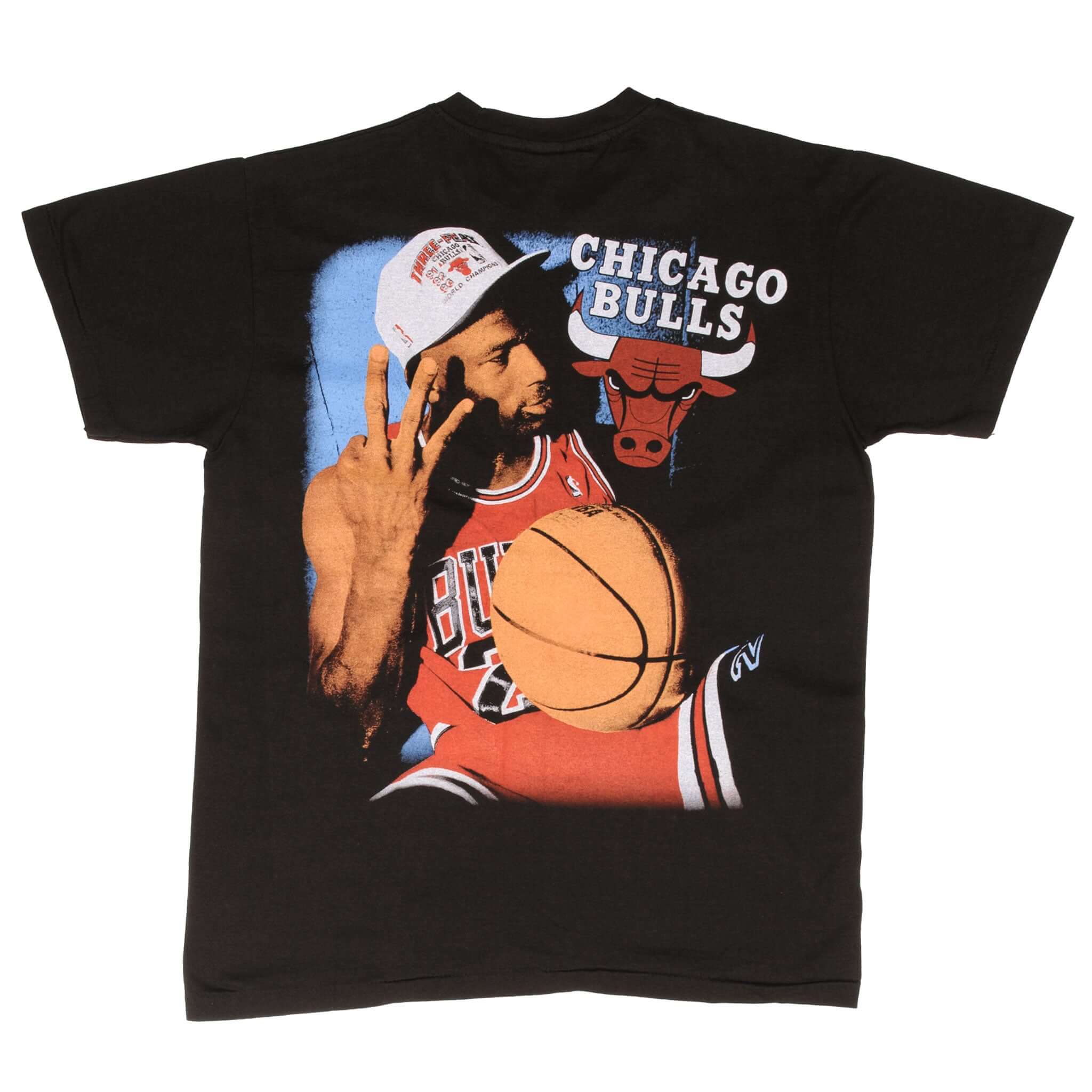 Bootleg Tee Shirt Nba Michael Jordan Chicago Bulls Size Large Single Stitch