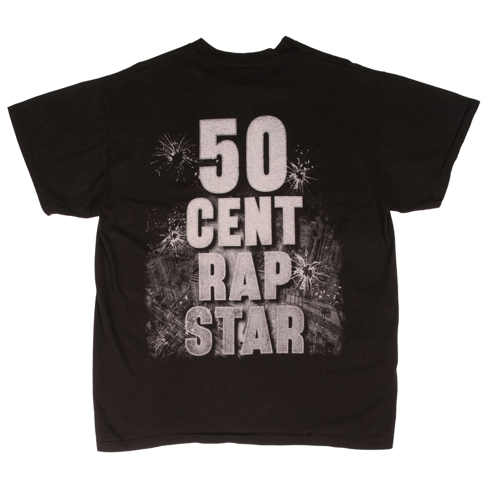 Bootleg Fifty Cents In Da Club Rap Tee Shirt Size XL Single Stitch