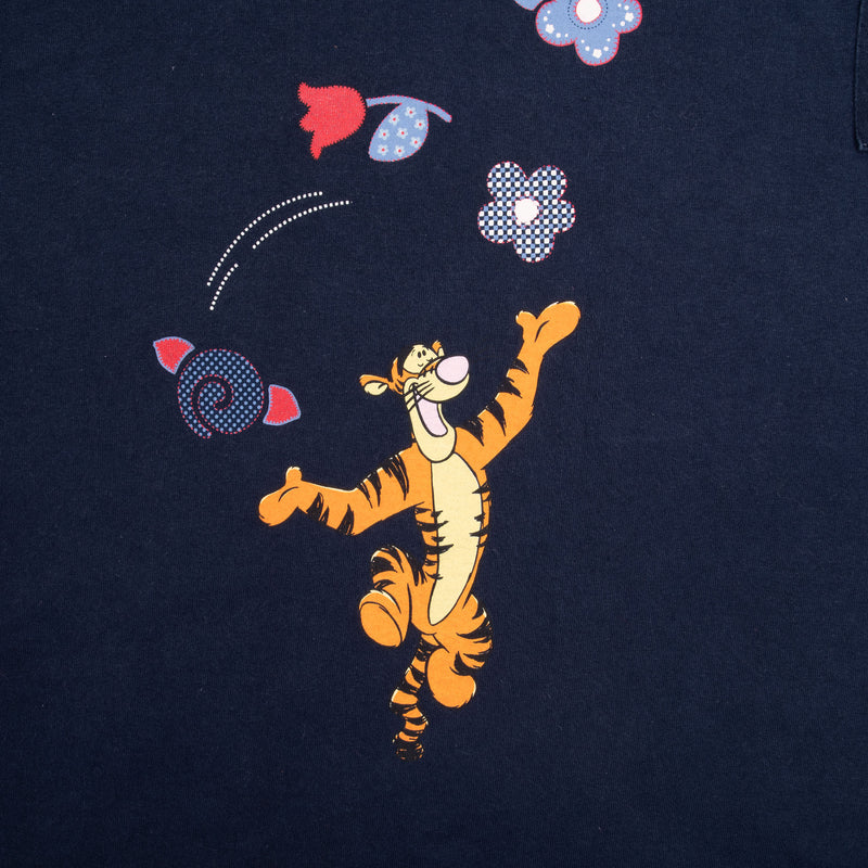 Vintage Disney Winnie The Pooh Tigger Pokcet Tee Shirt Size 2XL