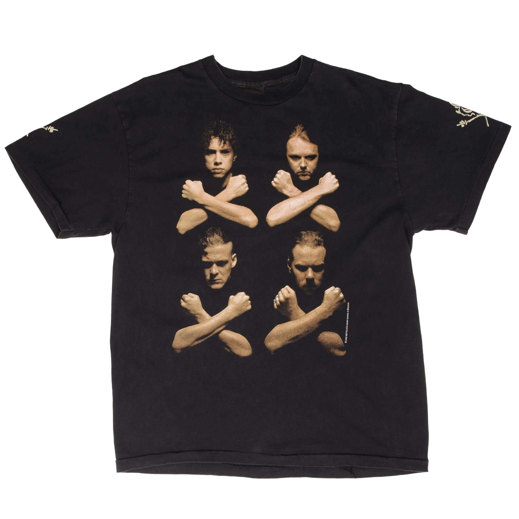Bootleg Metallica Birth School Metallica Death 1992 Tee Shirt Size Large Made In Usa With Single Stitch Sleeves