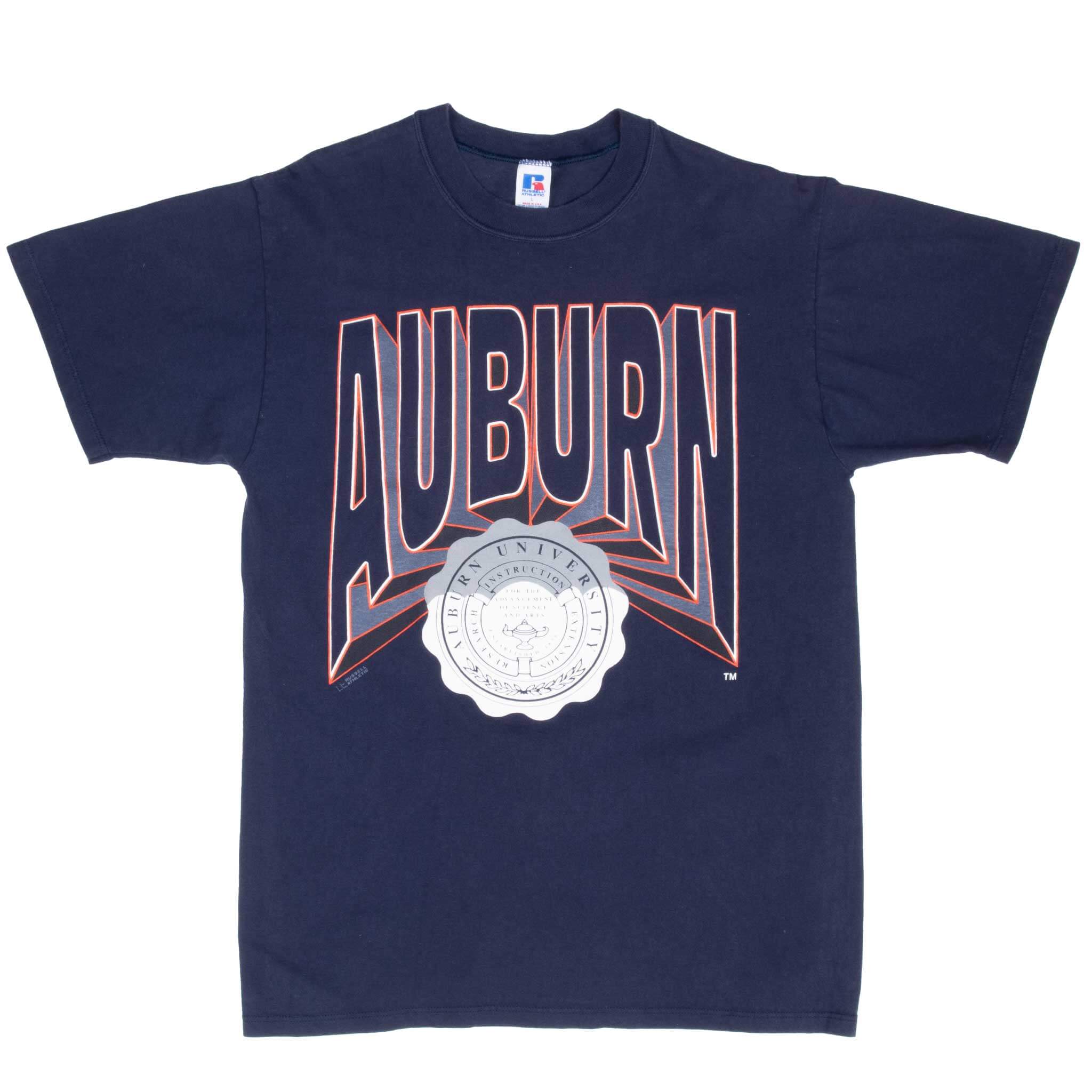 VINTAGE NCAA AUBURN UNIVERSITY 1990S TEE SHIRT MEDIUM MADE IN USA
