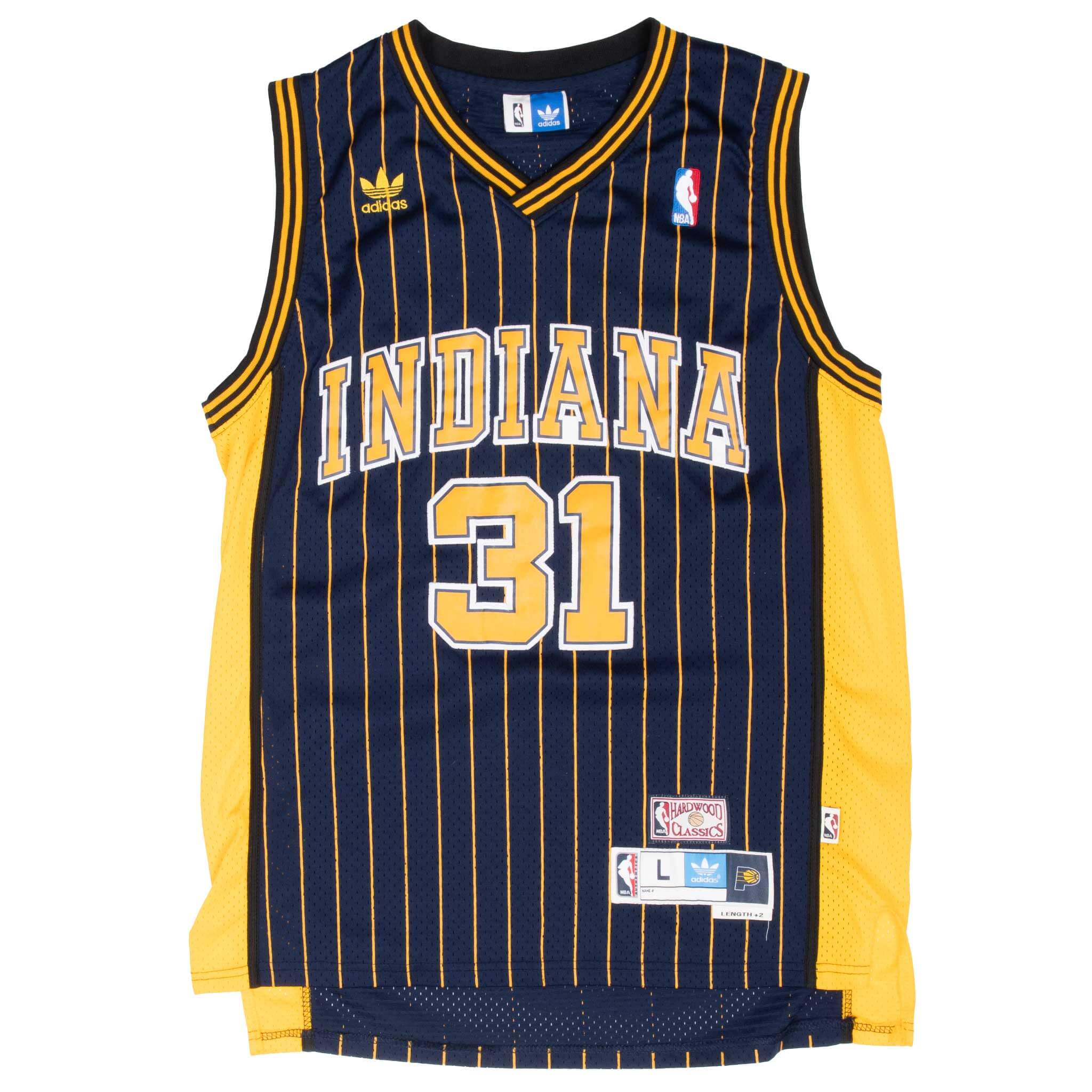 Vintage Adidas Nba Indiana Pacers Miller #31 Jersey 1990S Size Large