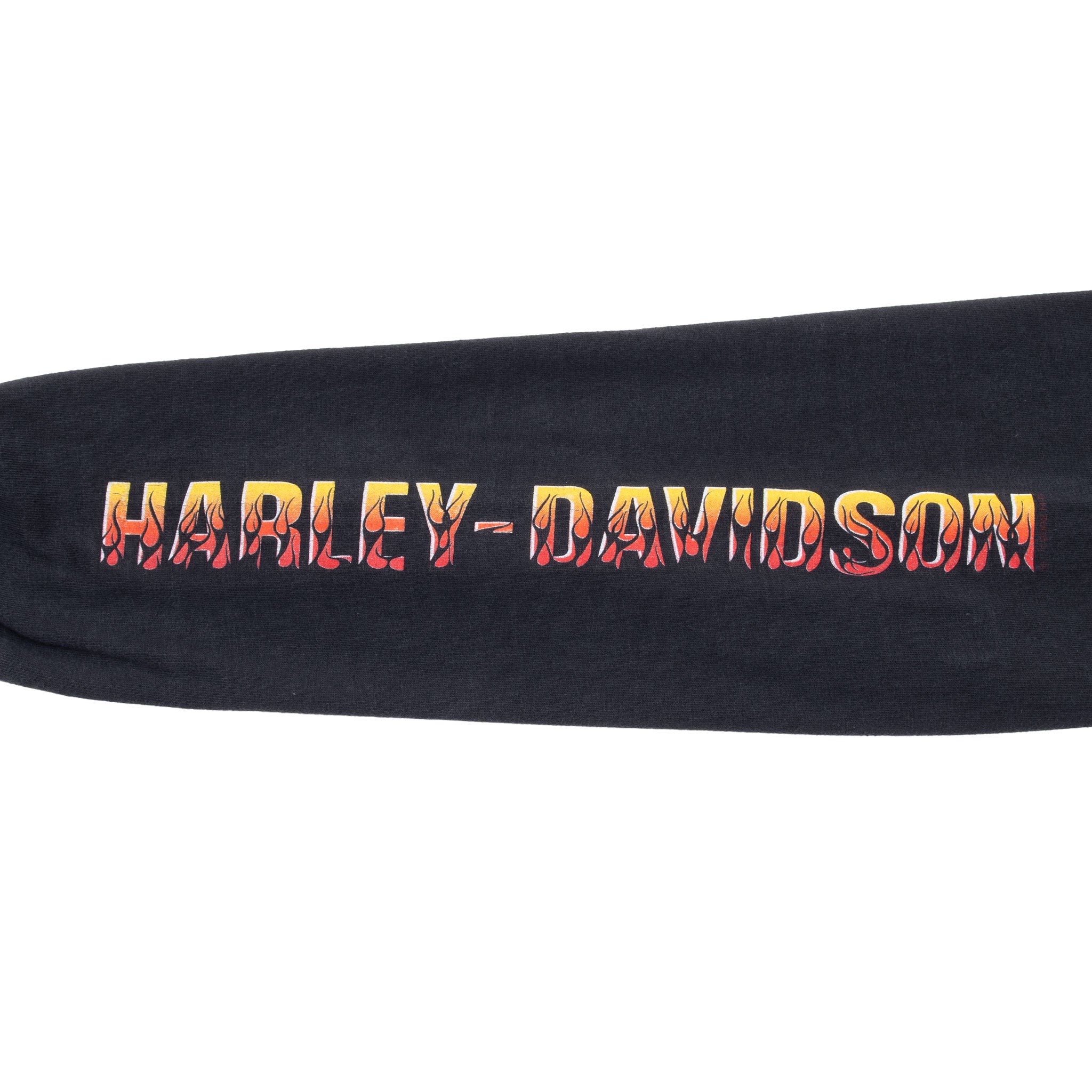 Vintage Harley Davidson Salina Kansas Long Sleeve Pocket Tee Shirt 2002 Size Medium