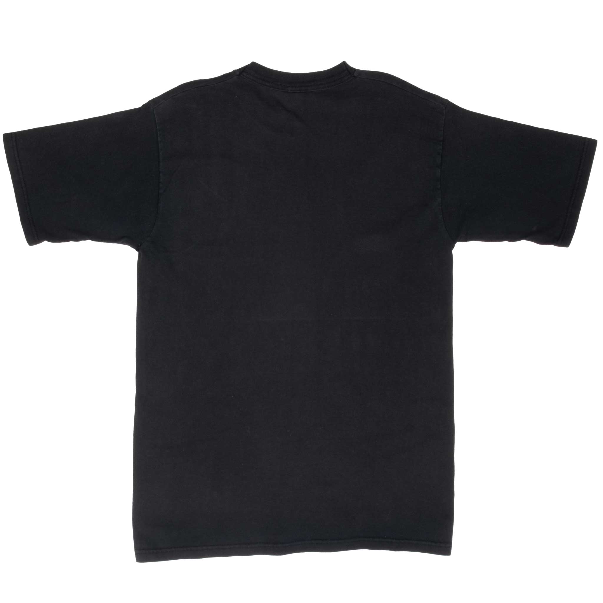 Vintage NFL Atlanta Falcons VS Denver Broncos Super Bowl XXXIII 1999 Black Tee Shirt Size Medium