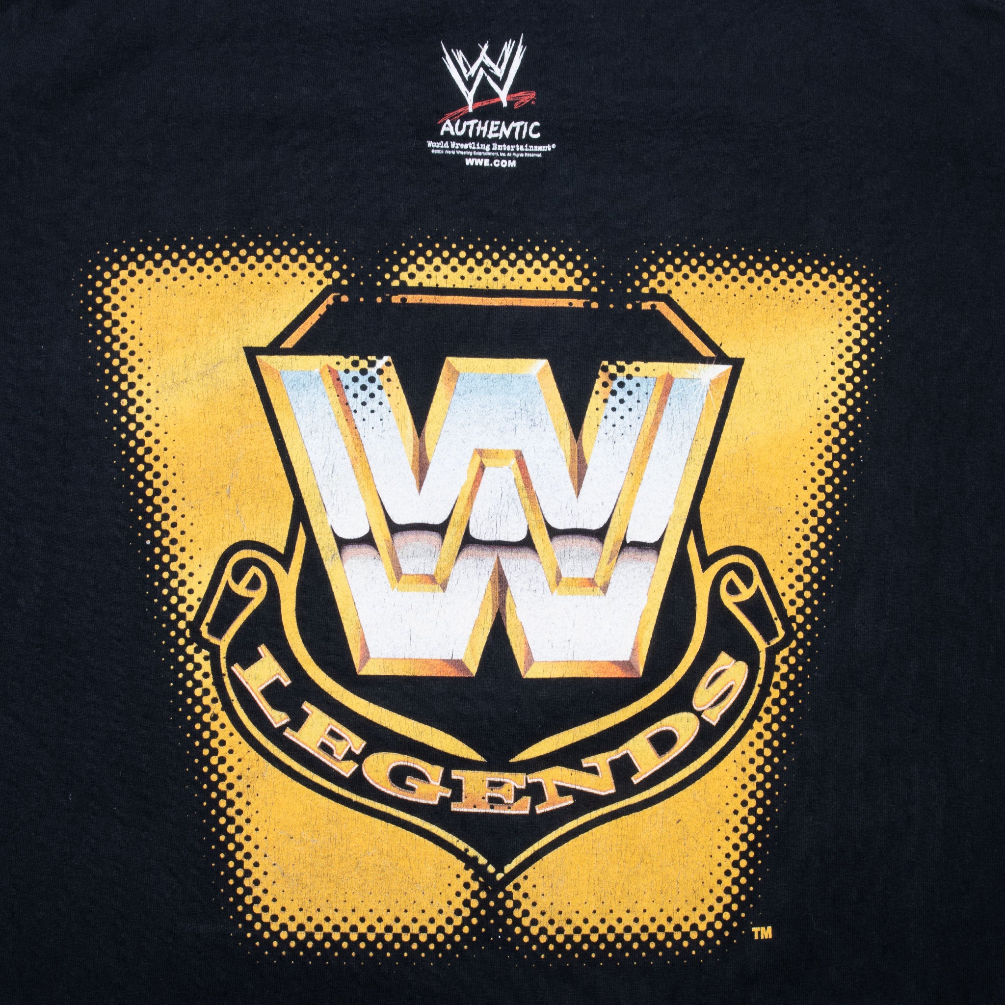 Vintage Wwe Wrestling Legends Tee Shirt 2002 Size 2XL