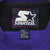 Starter neck label and large size tag inside purple Minnesota Vikings sweatshirt