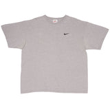 Vintage Nike Classic Swoosh Gray Tee Shirt Size 1990s Size XL Made In USA