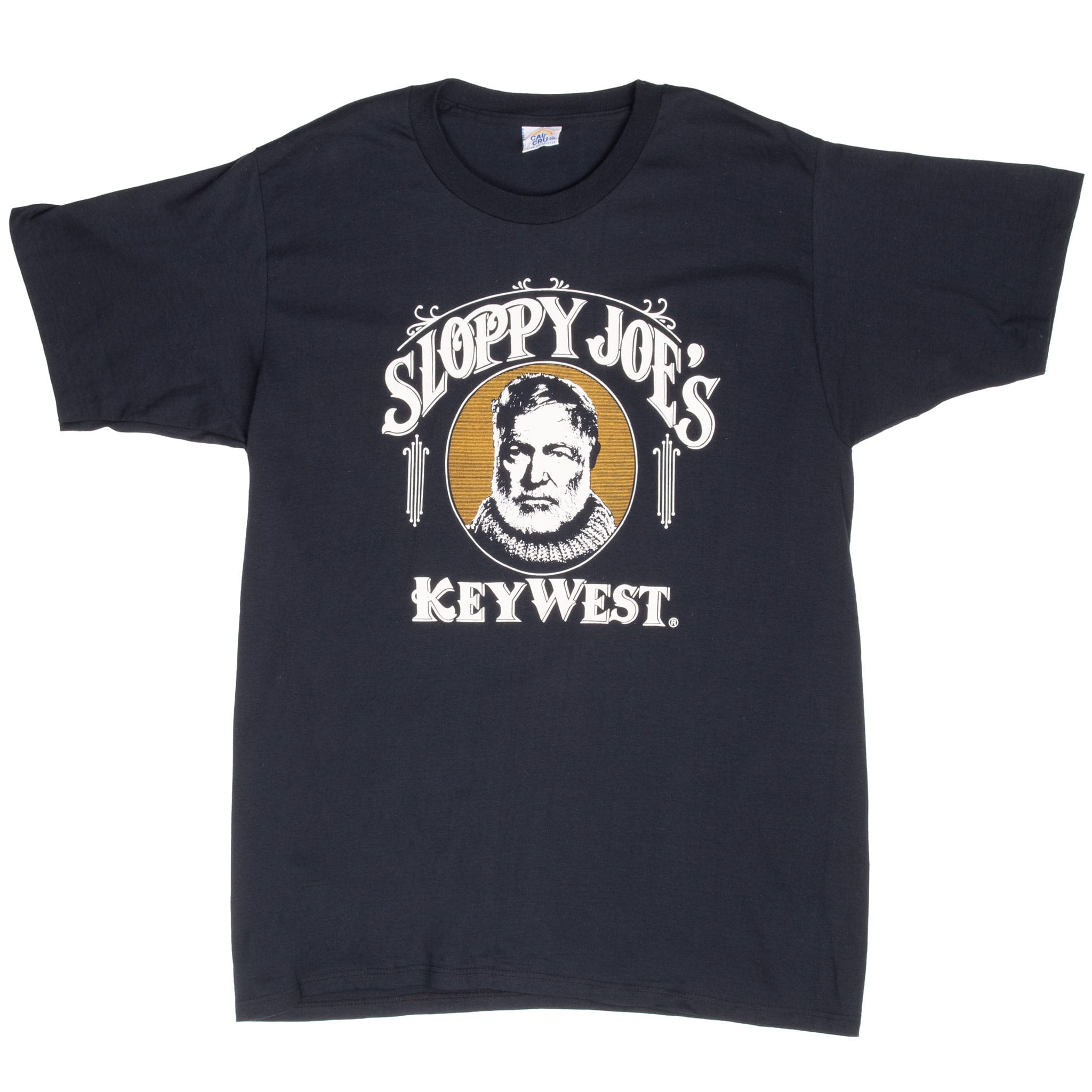 Vintage Sloppy Joe's Bar Key West Tee Shirt 1990S Size Large Made In USA With Single Stitch Sleeves