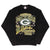 Vintage Nfl Green Bay Packers 1995 Black Sweatshirt Size Large Made In USA