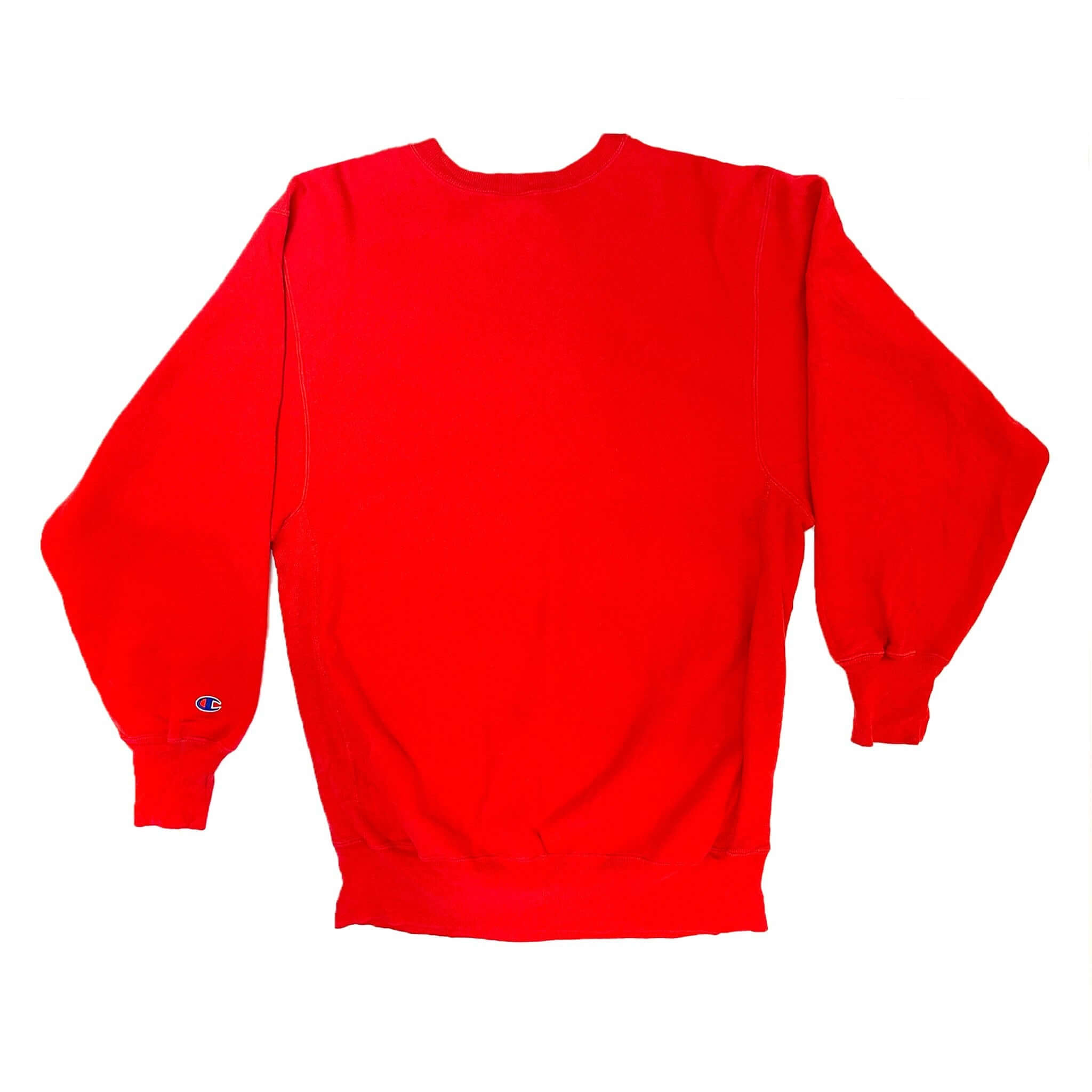 Vintage Red Champion Ohio State University Football Team Sweater 90S Size Xlarge. Made In USA.