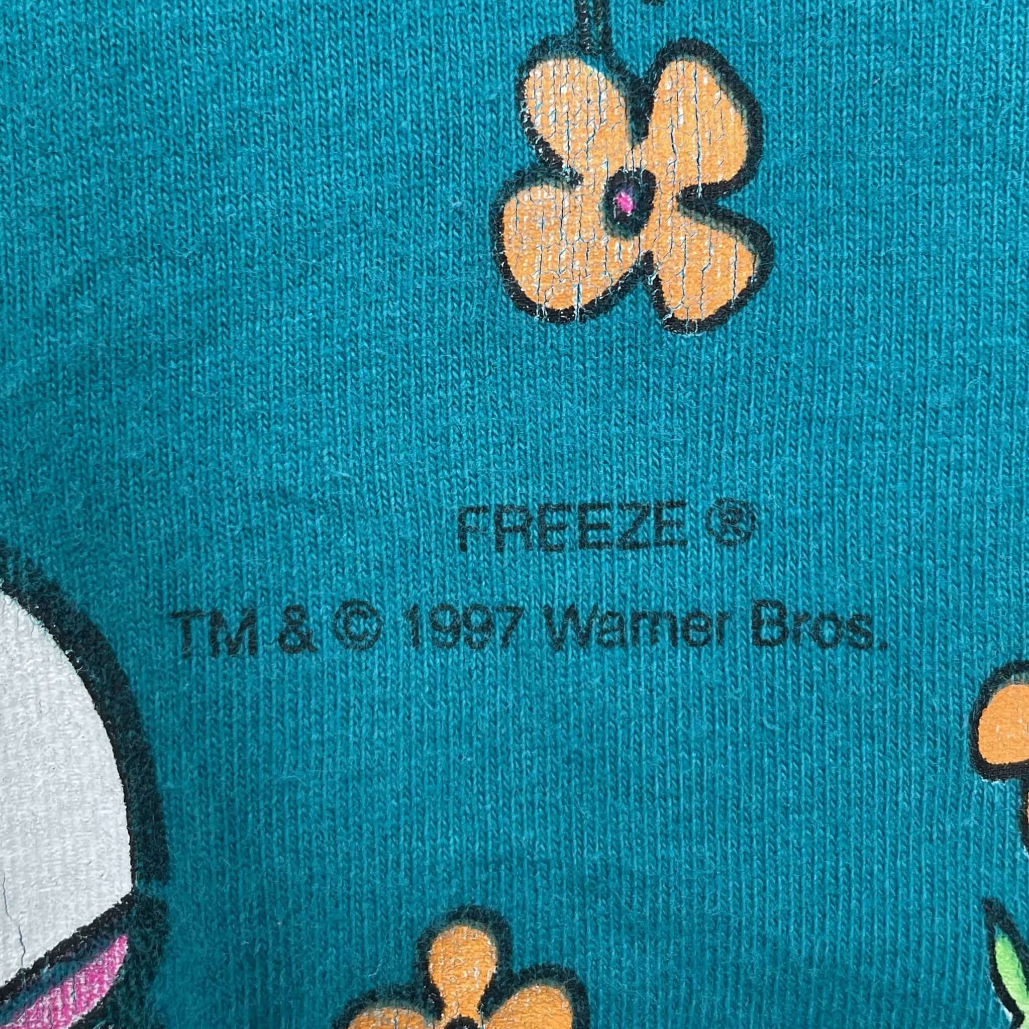 Vintage Looney Tunes 100% Cool Tweety Tee Shirt 1997 Size XL