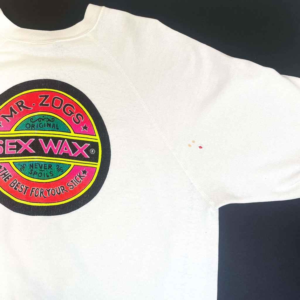 VINTAGE SURF MR ZOGS SEX WAX SWEATSHIRT SIZE XL MADE IN USA