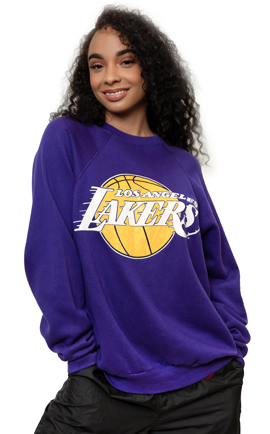 90's Los Angeles Lakers NBA Hoodie Sweat-Shirt / 3345 – FISHTALE
