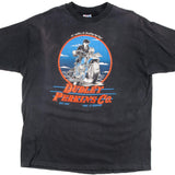 VINTAGE DUDLEY PERKINS TEE SHIRT CO. 75TH ANNIVERSARY 1989 SIZE XL MADE IN USA