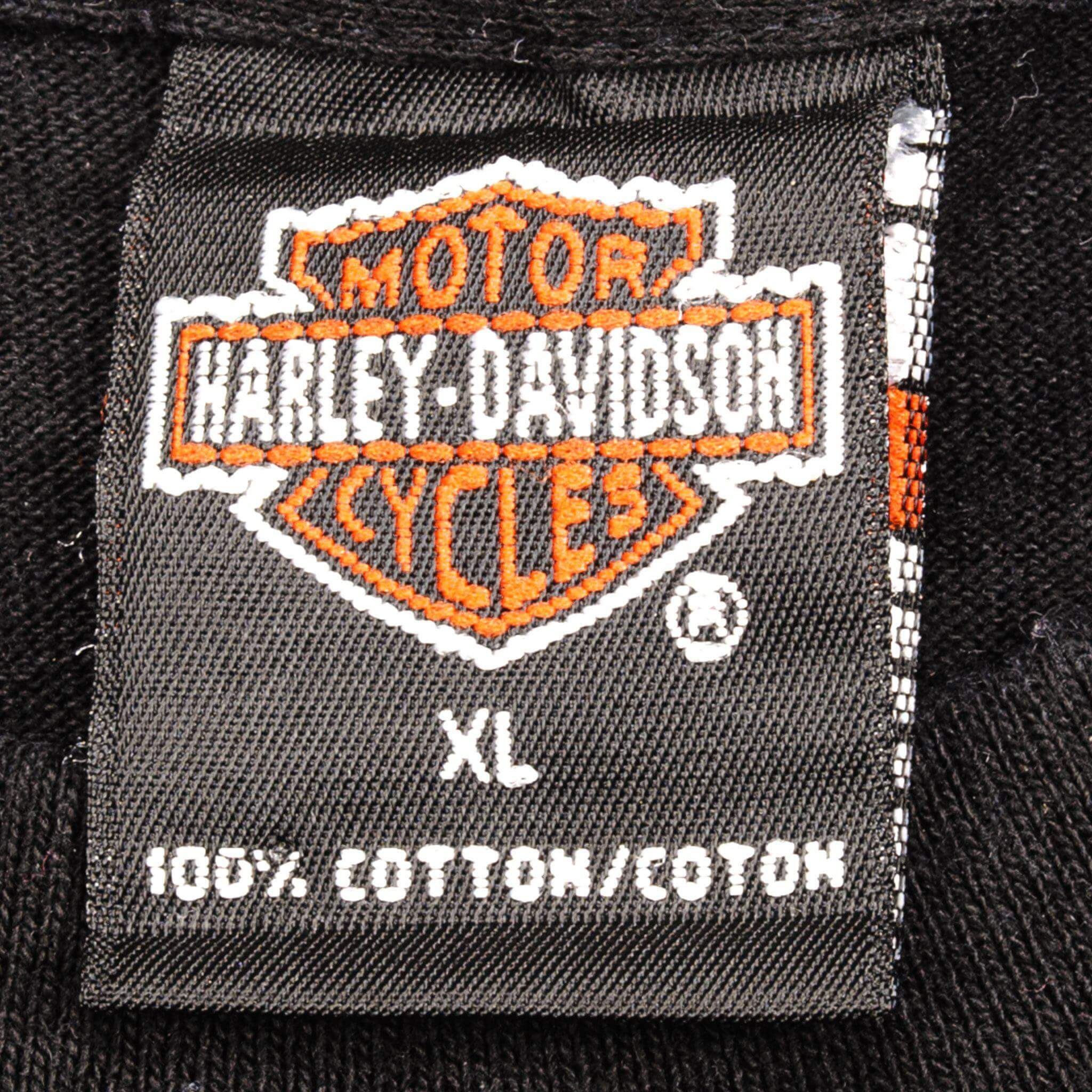 VINTAGE HARLEY DAVIDSON TEE SHIRT BY HOLOUBEK 1995 SIZE XL MADE IN USA