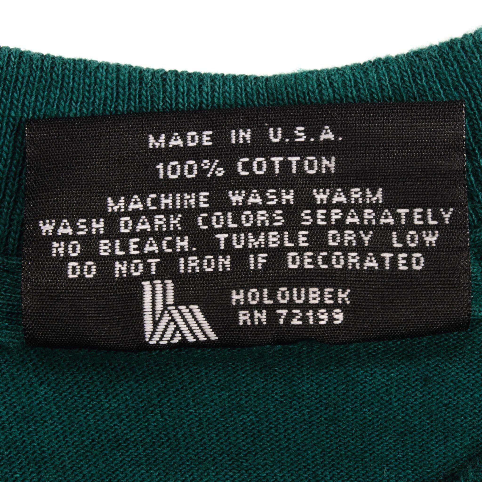 VINTAGE HARLEY DAVIDSON TEE SHIRT BY HOLOUBEK 1991 SIZE L MADE IN USA