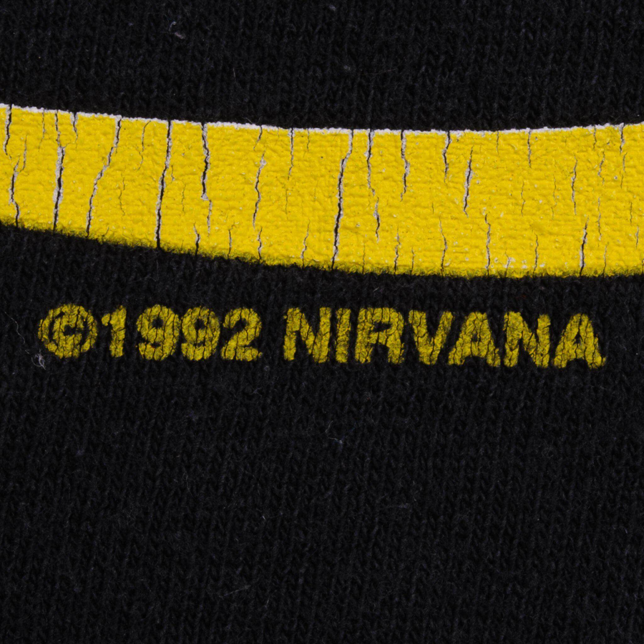 VINTAGE NIRVANA TEE SHIRT 1992 SIZE MEDIUM