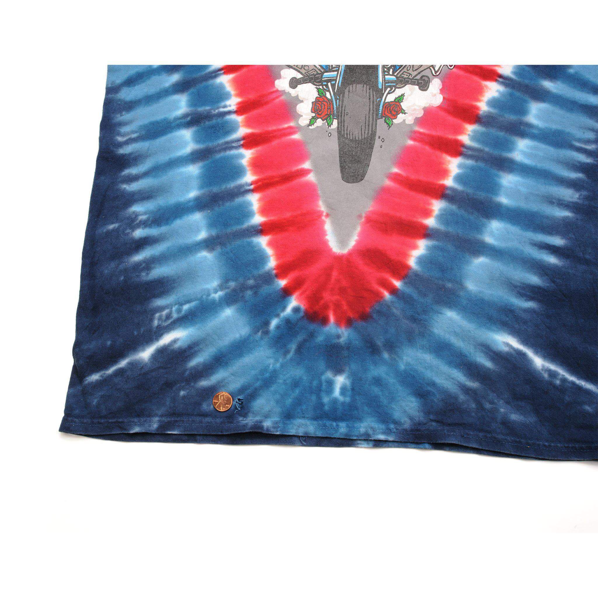 VINTAGE TIE DYE GRATEFUL DEAD TEE SHIRT BY LIQUID BLUE 2011 SIZE XL