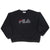 VINTAGE ADIDAS CLASSIC BLACK CREWNECK SWEATSHIRT 1990S SIZE MEDIUM MADE IN USA