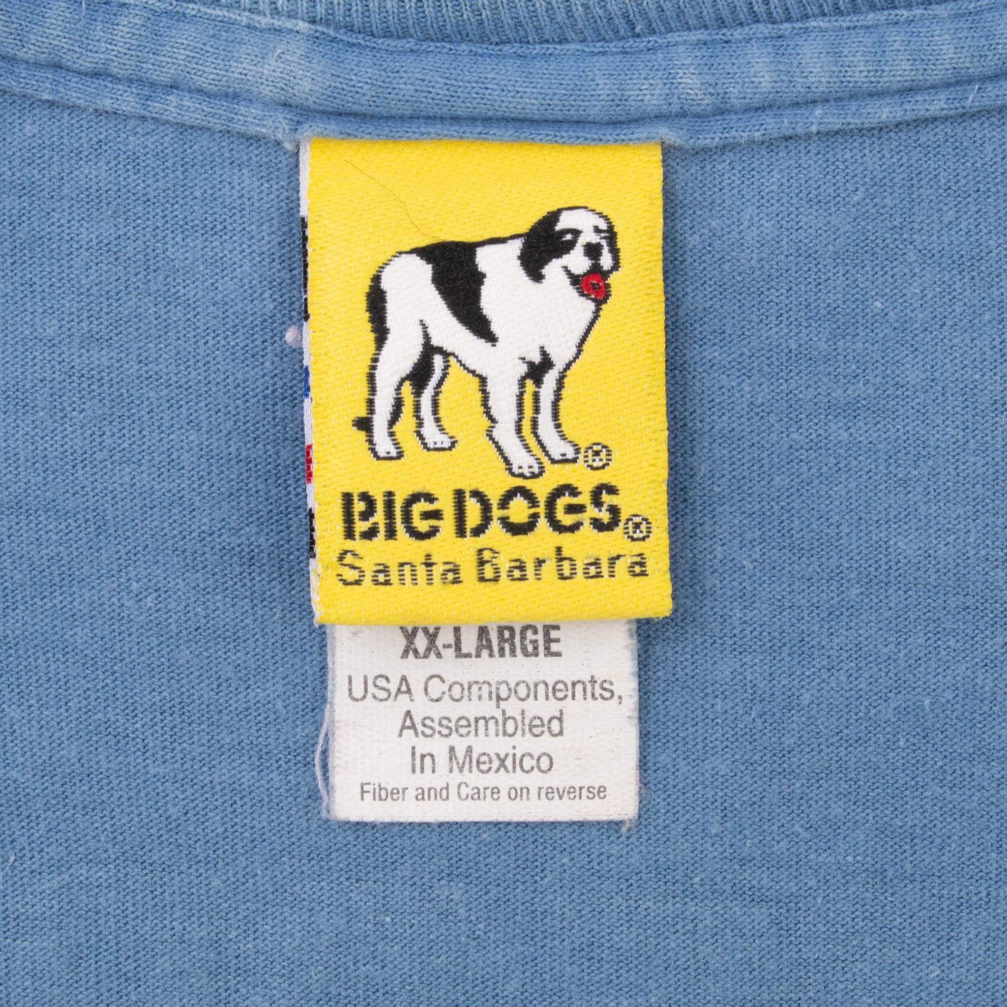 VINTAGE BIG DOGS TEE SHIRT 1992 SIZE XL