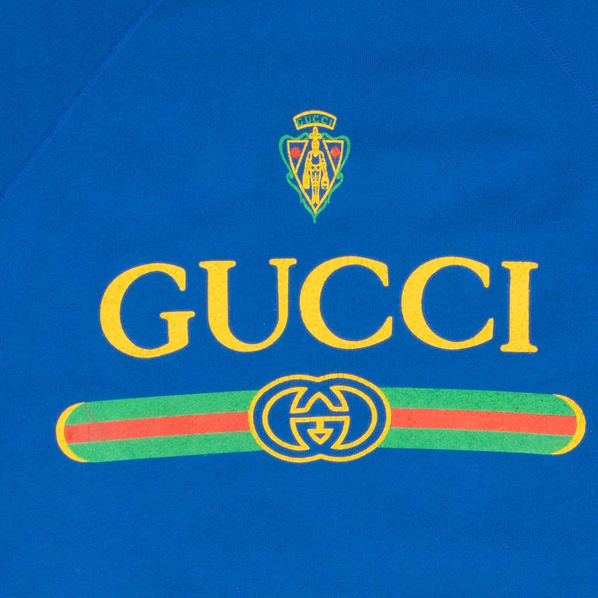 VINTAGE BOOTLEG GUCCI HANES SWEATSHIRT 1990S XL MADE IN USA