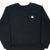 VINTAGE CARHARTT BLACK POCKET CREWNECK SWEATSHIRT 2XL