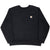 VINTAGE CARHARTT BLACK POCKET CREWNECK SWEATSHIRT 2XL