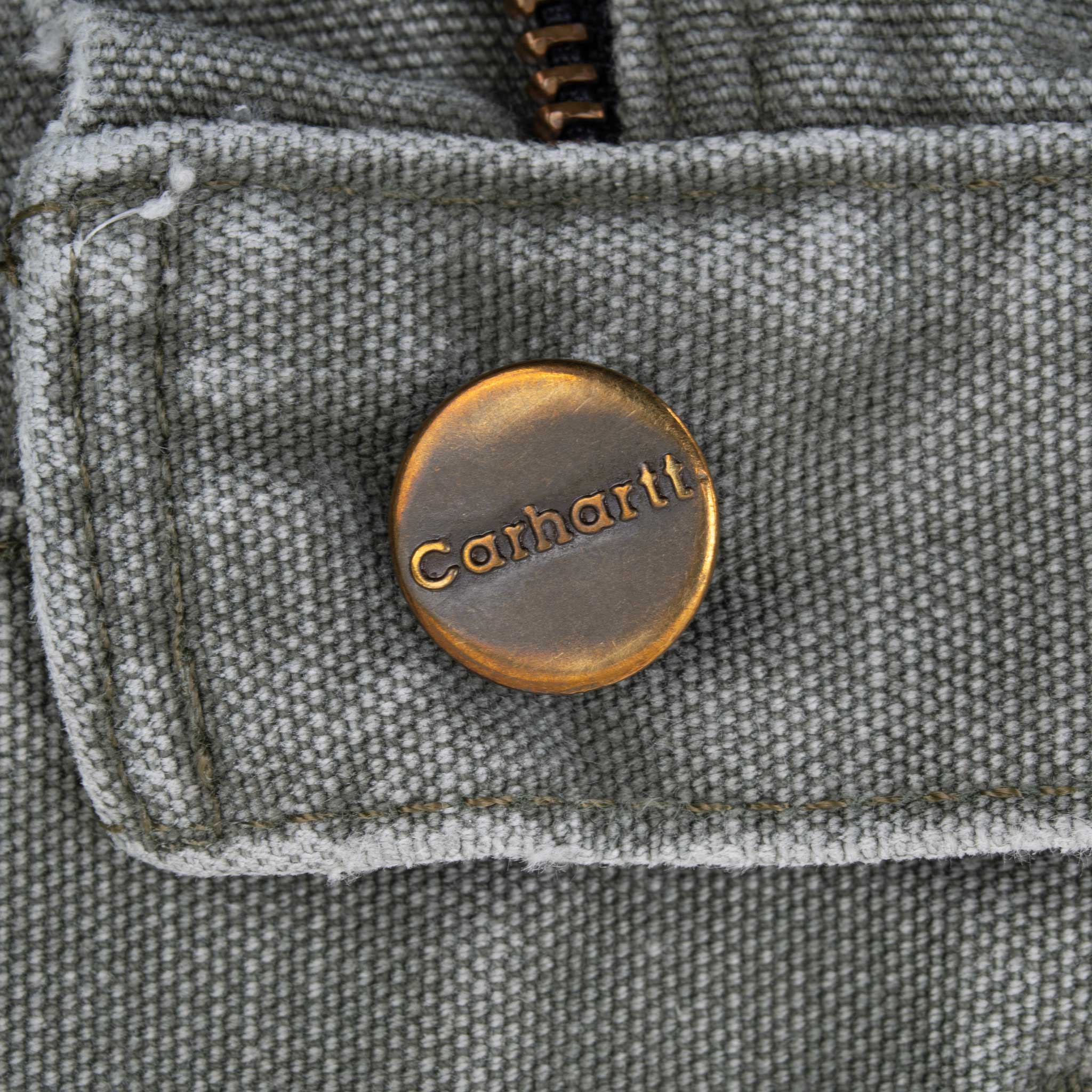 Vintage Carhartt Carpenter Sage Green Pants Size 34X32

Size on Tag 34X34 Actual Size 34X32