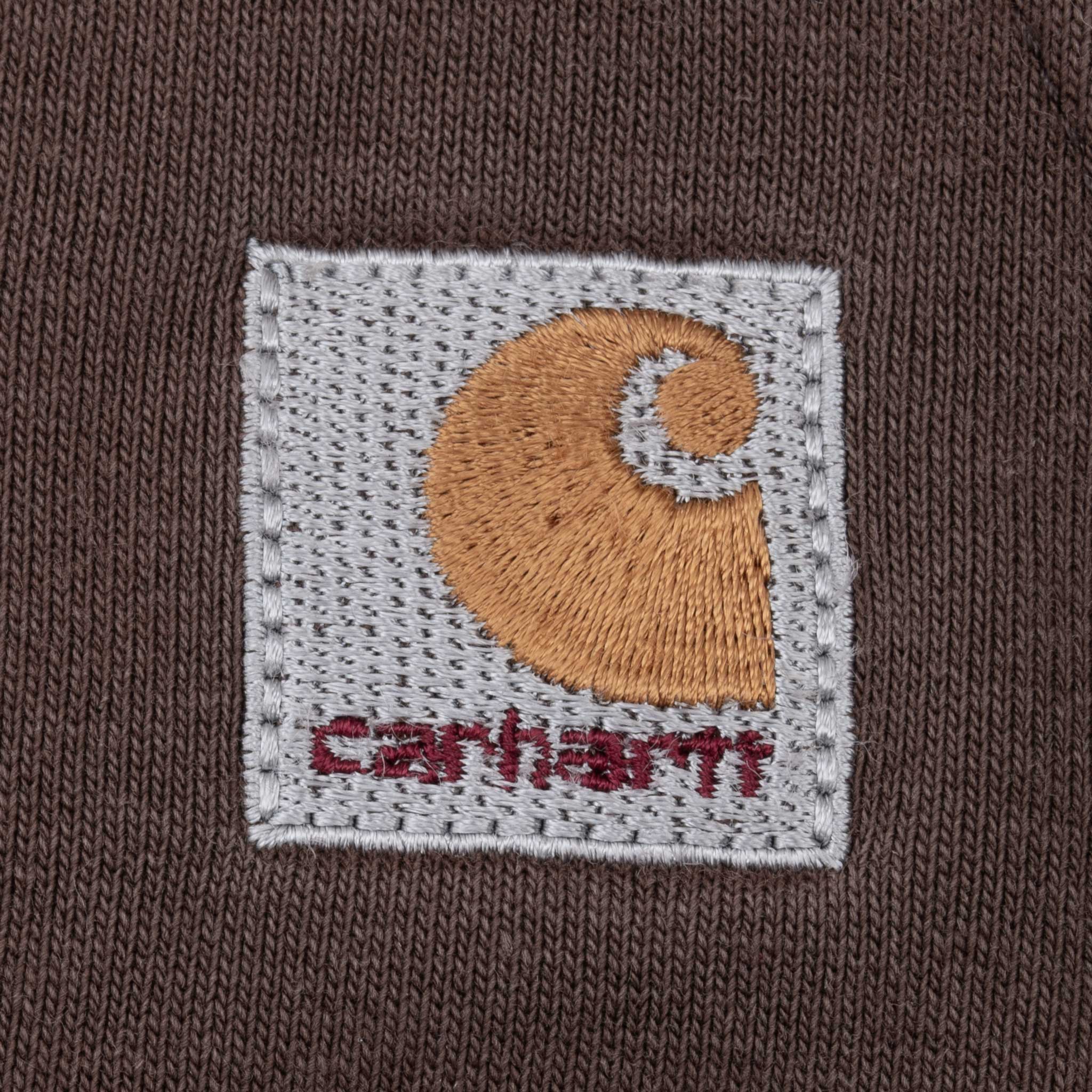 Vintage Carhartt Classic Brown Hoodie Sweatshirt Large