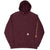 Vintage Carhartt Classic Burgundy Hoodie Sweatshirt Size XL