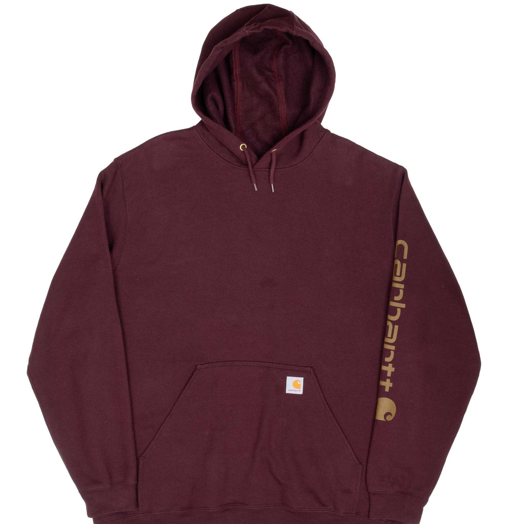 Carhartt hoodie red sales