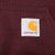 Vintage Carhartt Classic Burgundy Hoodie Sweatshirt Size XL