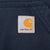 Vintage Carhartt Classic Navy Blue Hoodie Sweatshirt Size Small