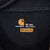 Vintage Carhartt Quarter Zip Black Hoodie Sweatshirt Size XL Tall