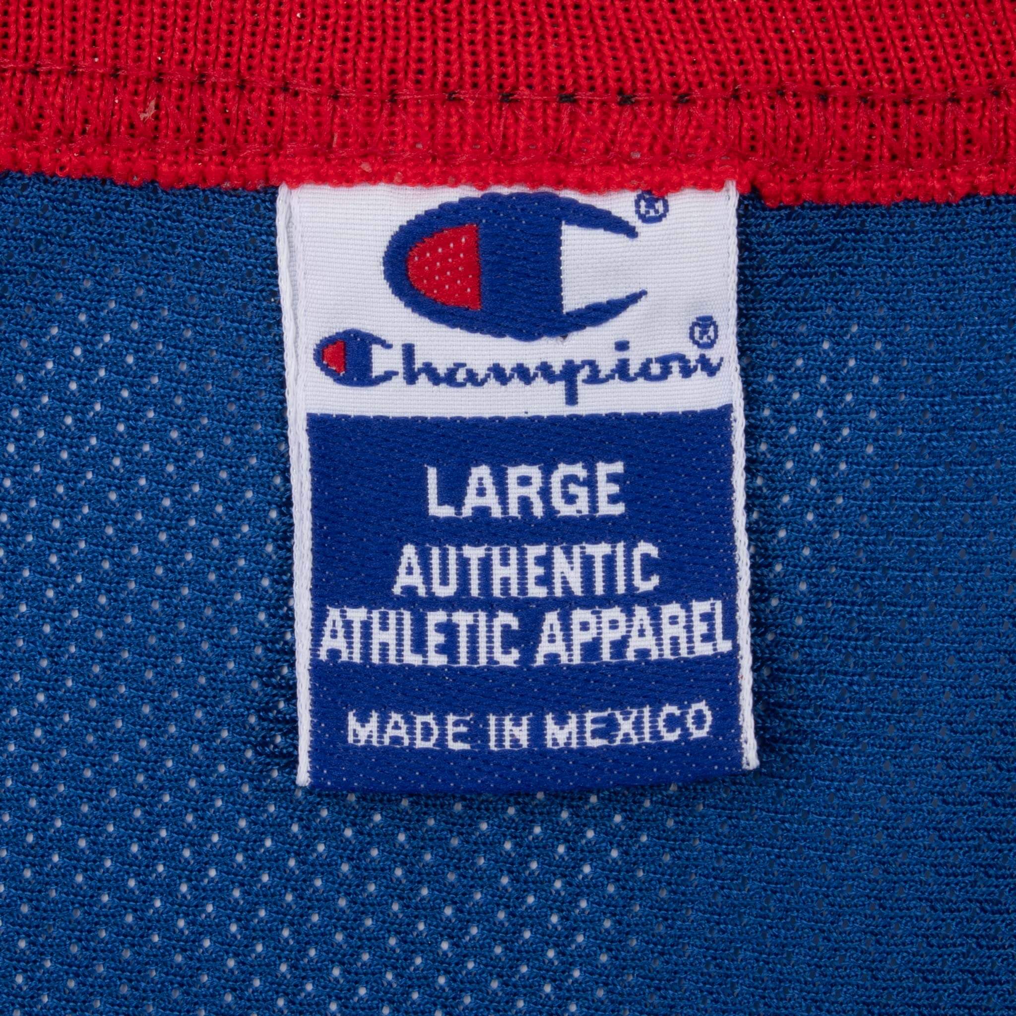 Vintage Champion Nba 76Ers #1 Diganci Jersey Late 1990S Size 44 Large