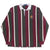 VINTAGE CHAPS RALPH LAUREN MULTICOLOR LINE RUGBY POLO SHIRT 1990S LARGE