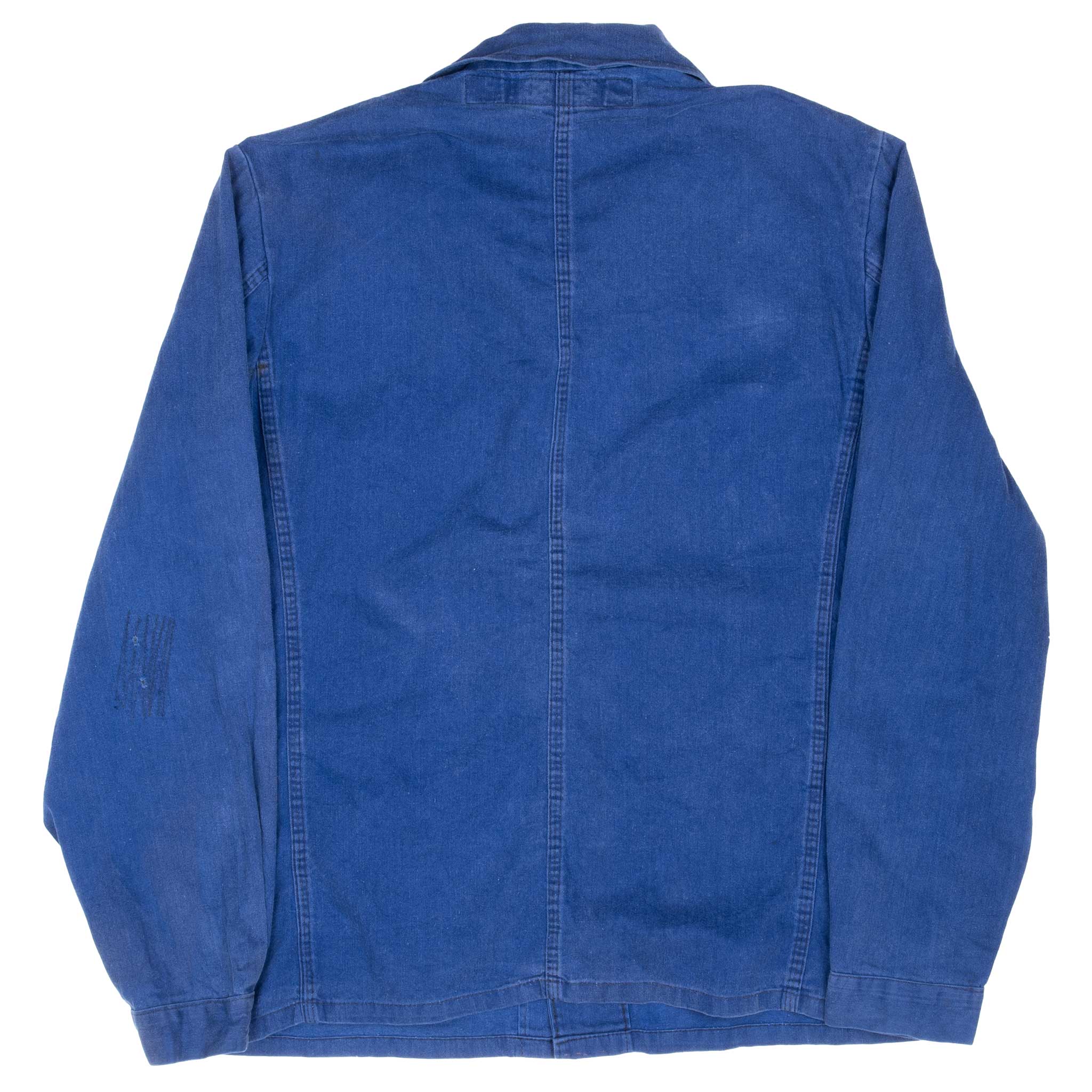 VINTAGE FRENCH WORKWEAR TWILL HERRINGBONE BUCKING DREINAHT
