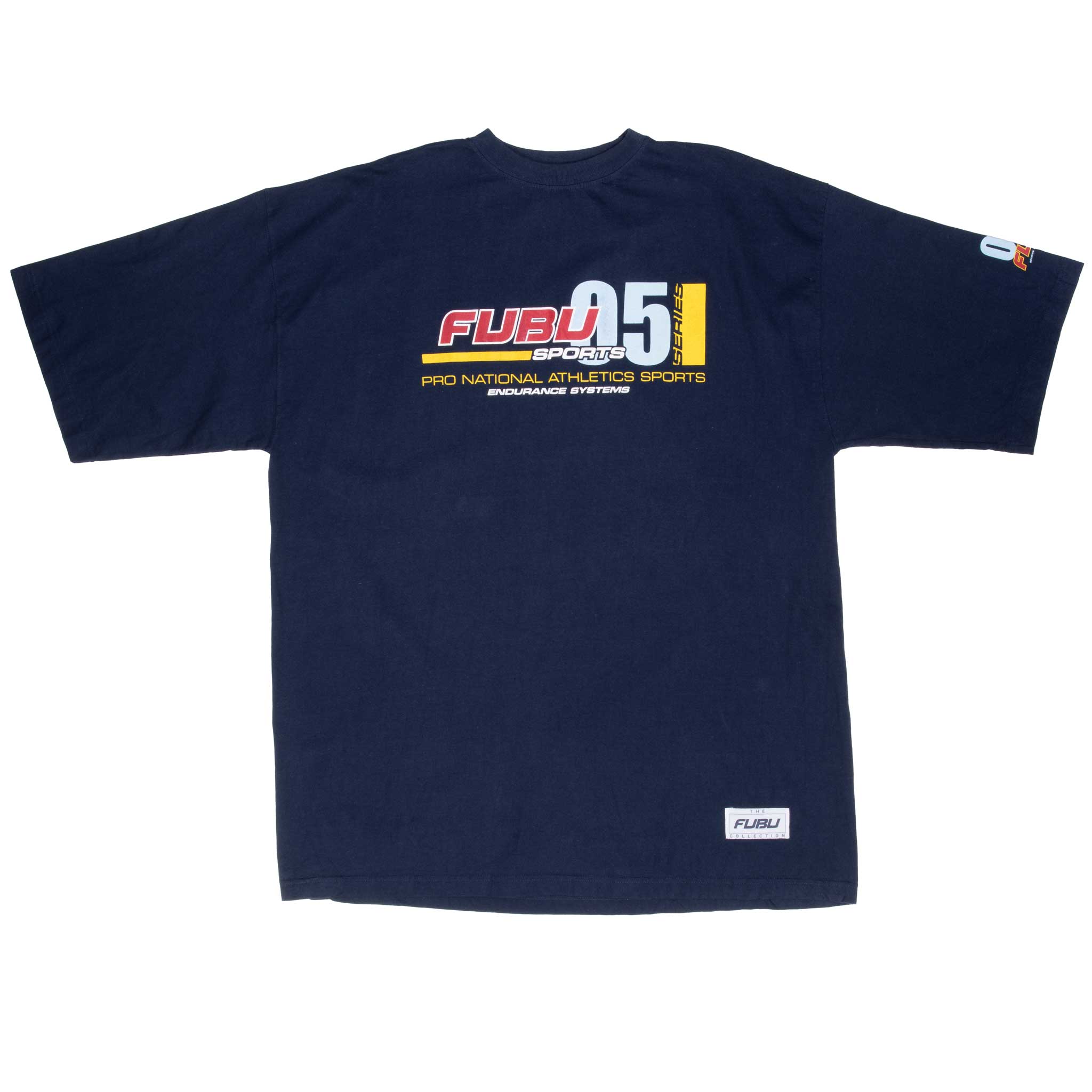 VINTAGE FUBU BEIGE TEE SHIRT 2000S SIZE 2XL