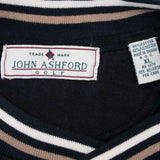 Vintage Golf Embroidered John Ashford Sweatshirt 1990S Size XL