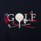 Vintage Golf Embroidered John Ashford Sweatshirt 1990S Size XL
