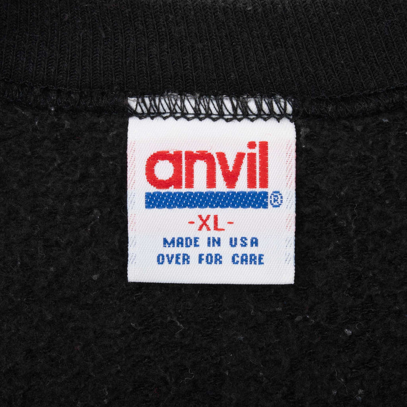 VINTAGE HARD ROCK CAFE ASPEN BLACK SWEATSHIRT 1990S SIZE XL