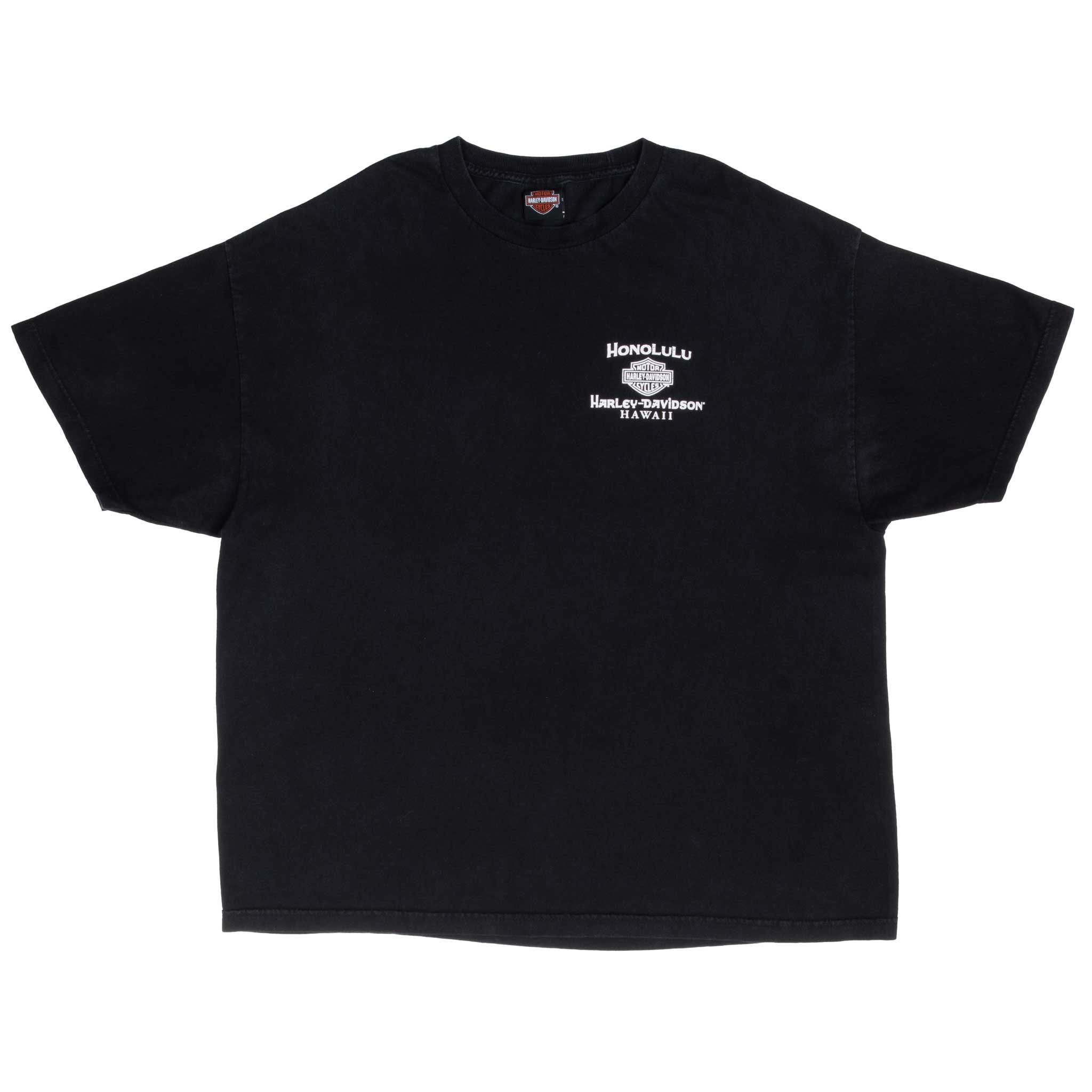 Vintage Harley Davidson Honolulu Hawaii Tee Shirt Size 2XL