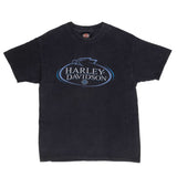 Vintage Harley Davidson Monroe La Tee Shirt 2001 Size Large Made In Usa